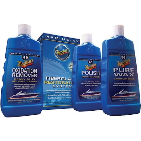 Meguiars Meguiar's MG Fiberglass Oxidation Removal Kit M4965